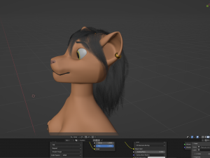 Rebecca Anthro Tiger 3D Model