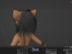 Rebecca Anthro Tiger 3D Model