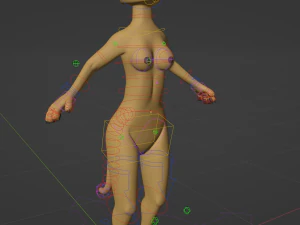 Hera Anthro Cheetah 3D Model
