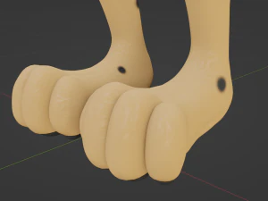 Hera Anthro Cheetah 3D Model