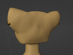 Hera Anthro Cheetah 3D Model