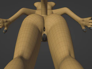 Hera Anthro Cheetah 3D Model