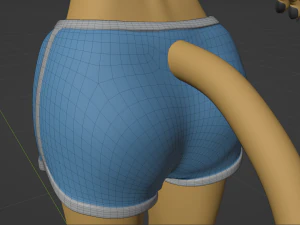 Hera Anthro Cheetah 3D Model