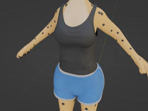 Hera Anthro Cheetah 3D Model