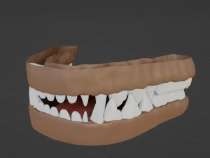 Hera Anthro Cheetah 3D Model