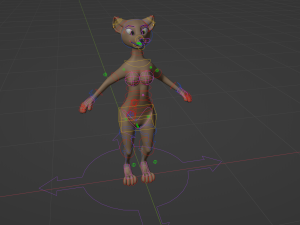 Natalie Anthro Wolf Modelo 3D