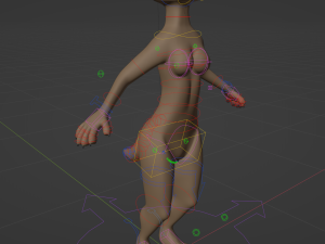 Natalie Anthro Wolf Modelo 3D