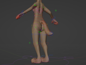 Natalie Anthro Wolf Modelo 3D