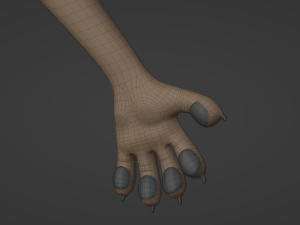Natalie Anthro Wolf Modelo 3D