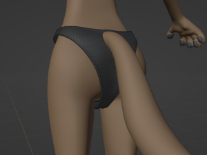 Natalie Anthro Wolf Modelo 3D