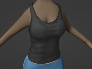 Natalie Anthro Wolf Modelo 3D