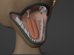 Natalie Anthro Wolf Modelo 3D