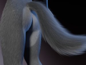 Claire Anthro Wolf Modelo 3D