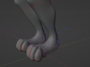 Claire Anthro Wolf Modelo 3D