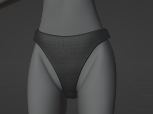 Claire Anthro Wolf Modelo 3D