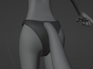 Claire Anthro Wolf Modelo 3D