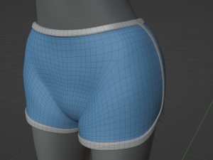 Claire Anthro Wolf Modelo 3D