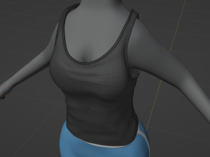 Claire Anthro Wolf Modelo 3D