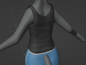 Claire Anthro Wolf Modelo 3D