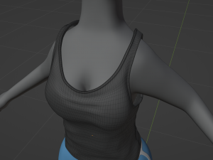 Claire Anthro Wolf Modelo 3D