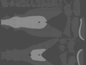 Claire Anthro Lupo Modello 3D