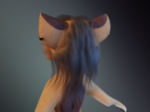 Maggie Anthro Dingo Modèle 3D