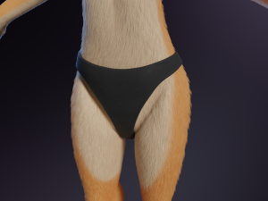 Maggie Anthro Dingo Modèle 3D