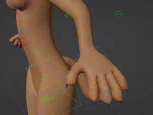 Maggie Anthro Dingo Modèle 3D