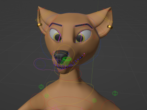Maggie Anthro Dingo Modèle 3D