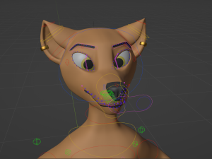 Maggie Anthro Dingo Modèle 3D