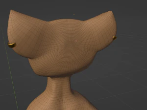 Maggie Anthro Dingo 3D Model