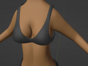 Maggie Anthro Dingo 3D Model