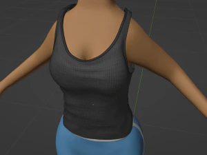 Maggie Anthro Dingo 3D Model