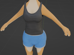 Maggie Anthro Dingo Modèle 3D