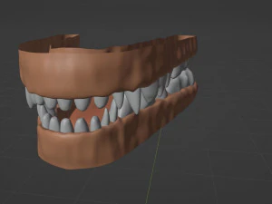 Maggie Anthro Dingo 3D Model