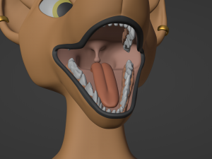 Maggie Anthro Dingo Modèle 3D
