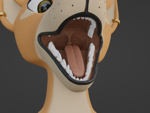 Maggie Anthro Dingo Modèle 3D