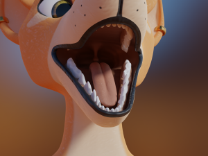 Maggie Anthro Dingo Modèle 3D