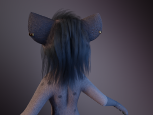 Zuri Anthro Hyena 3D 模型
