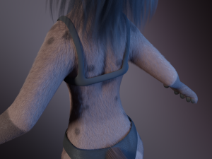 Zuri Anthro Hyena 3D 模型