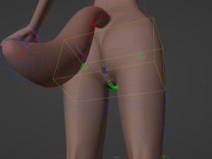 Zuri Anthro Hyena 3D 模型