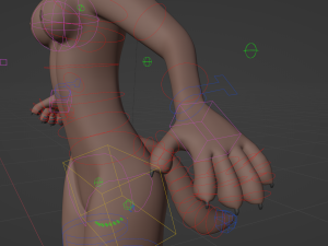 Zuri Anthro Hyena 3D 模型