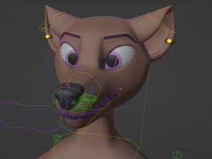 Zuri Anthro Hyena 3D 模型