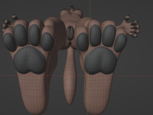 Zuri Anthro Hyena 3D 模型