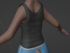 Zuri Anthro Hyena 3D 模型