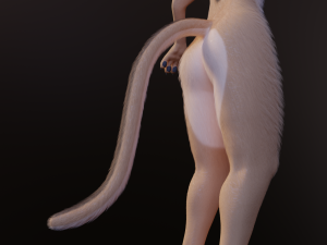 Nicole Anthro Lioness 3D Model