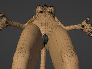 Nicole Anthro Lioness 3D Model