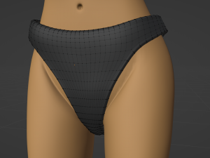 Nicole Anthro Lioness 3D Model