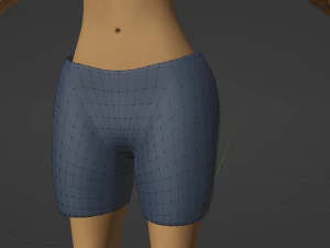 Nicole Anthro Lioness 3D Model