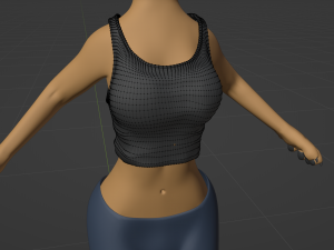 Nicole Anthro Lioness 3D Model